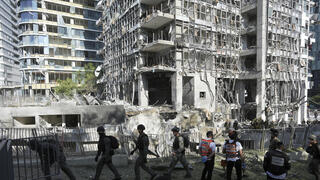 זירת הנפילה ברמת גן