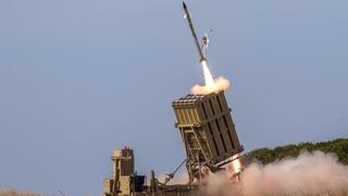 כיפת ברזל ברגעי יירוטי הכטב"מים