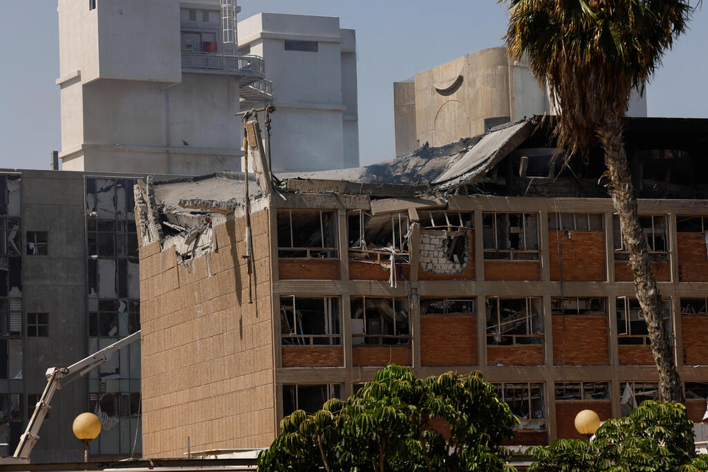 זירת הנפילה בבאר שבע
