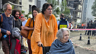 תיעוד הנפילה בבאר שבע