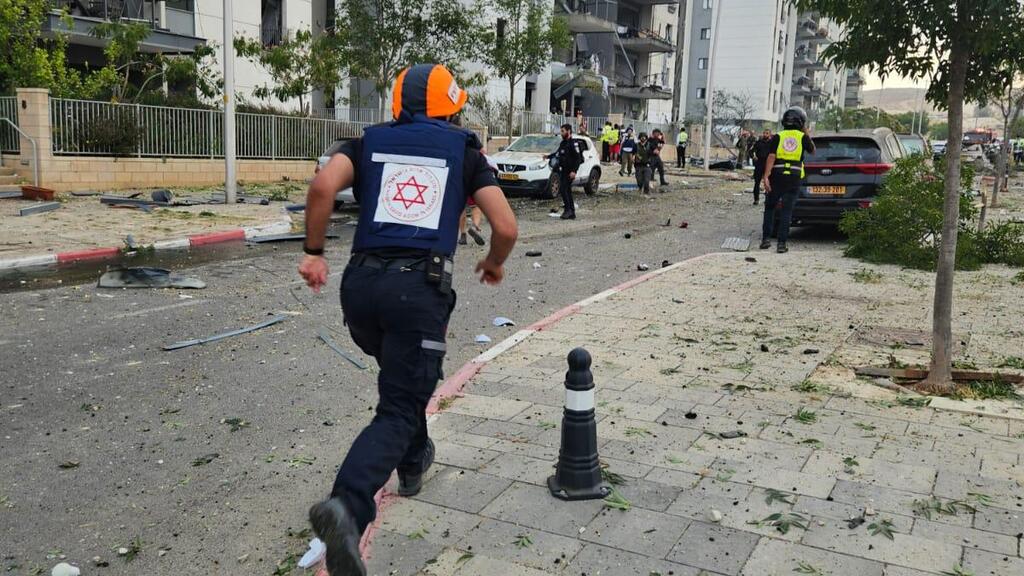זירת הנפילה בבאר שבע