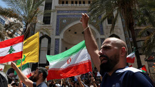  הפגנת תמיכה באיראן בביירות, לבנון