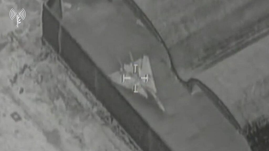 Israeli Air Force aircraft attacked three Iranian F-14 fighter jets in the heart of the country (Photo: IDF Spokesperson's Unit) תיעוד מתקיפת מטוסי קרב F14 של הכוחות הצהאיים האיראניים