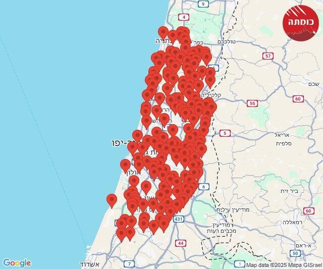    אזעקות במרכז