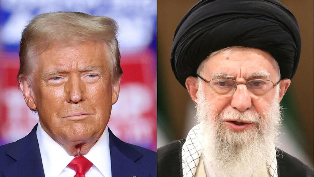 עלי חמינאי דונלד טראמפ