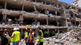 זירת הפגיעה בתל אביב