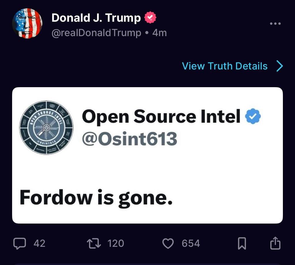 Foto: TruthSocial