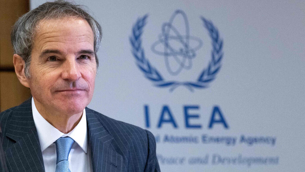 IAEA head Rafael Grossi. He personally visited the site (Photo: Joe Klamar / AFP) רפאל גרוסי