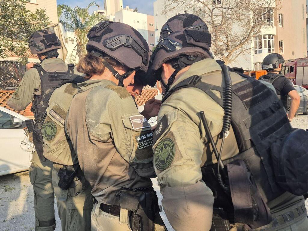 נפילת טיל בבאר שבע