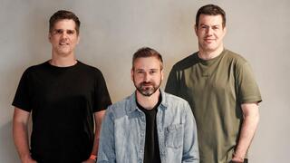 Melio's main players, from right: Tomer Barel, president; Matan Bar, CEO and co-founder; Ilan Atias, CTO and co-founder