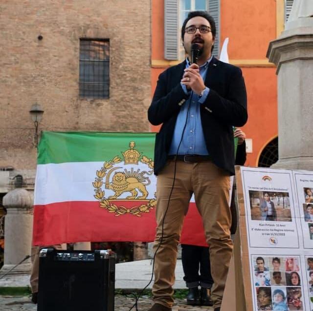 Iranian opposition leader Ashkan Rostami