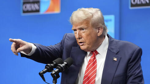 נשיא ארה"ב דונלד טראמפ פסגת נאט"ו