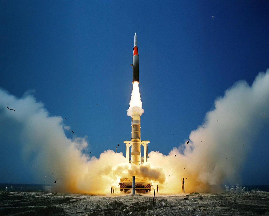 Arrow Missile (Photo: Israel Aerospace Industries (IAI)) טיל חץ. צריך לחדש מלאים