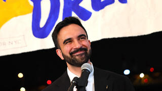 New York mayoral candidate, State Rep. Zohran Mamdani after winning the Democratic primaries 