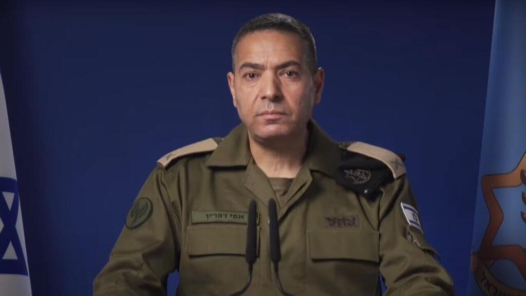  דובר צה"ל נותן עדכון לתקשורת