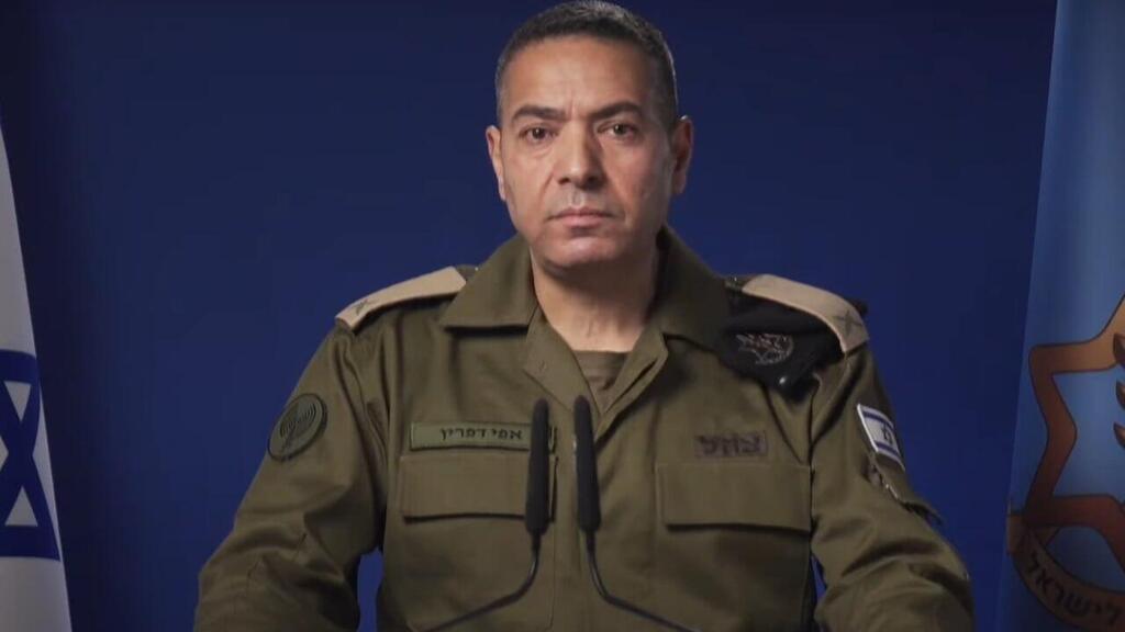  דובר צה"ל נותן עדכון לתקשורת