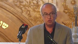 ד"ר הומיון שמח בנאומו הערב