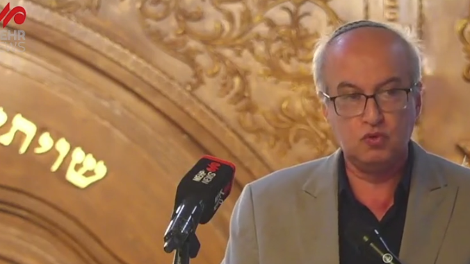 ד"ר הומיון שמח בנאומו הערב