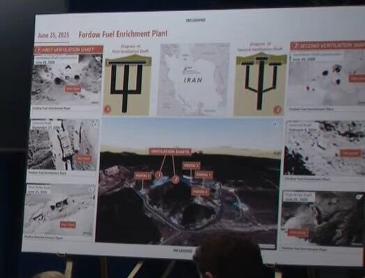 דן קיין בתדרוך בפנטנגון