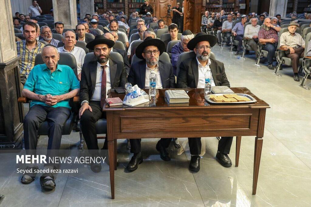 כינוס של הקהילה היהודית לתמיכה בחמינאי