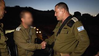 הרמטכ"ל בביקור בחטיבה המרחבית בנימין לאחר אלימות המתנחלים כלפי חיילים במקום