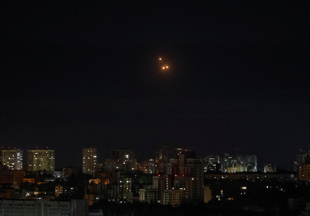 יירוטים בשמי קייב מתקפת כטב"מים של רוסיה ב אוקראינה