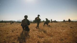 פעילות כוחות אוגדה 210 בדרום סוריה