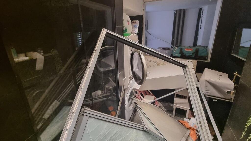 ביתו של אחד המפונים מב"ש אשר התבקש לפנות את המלון