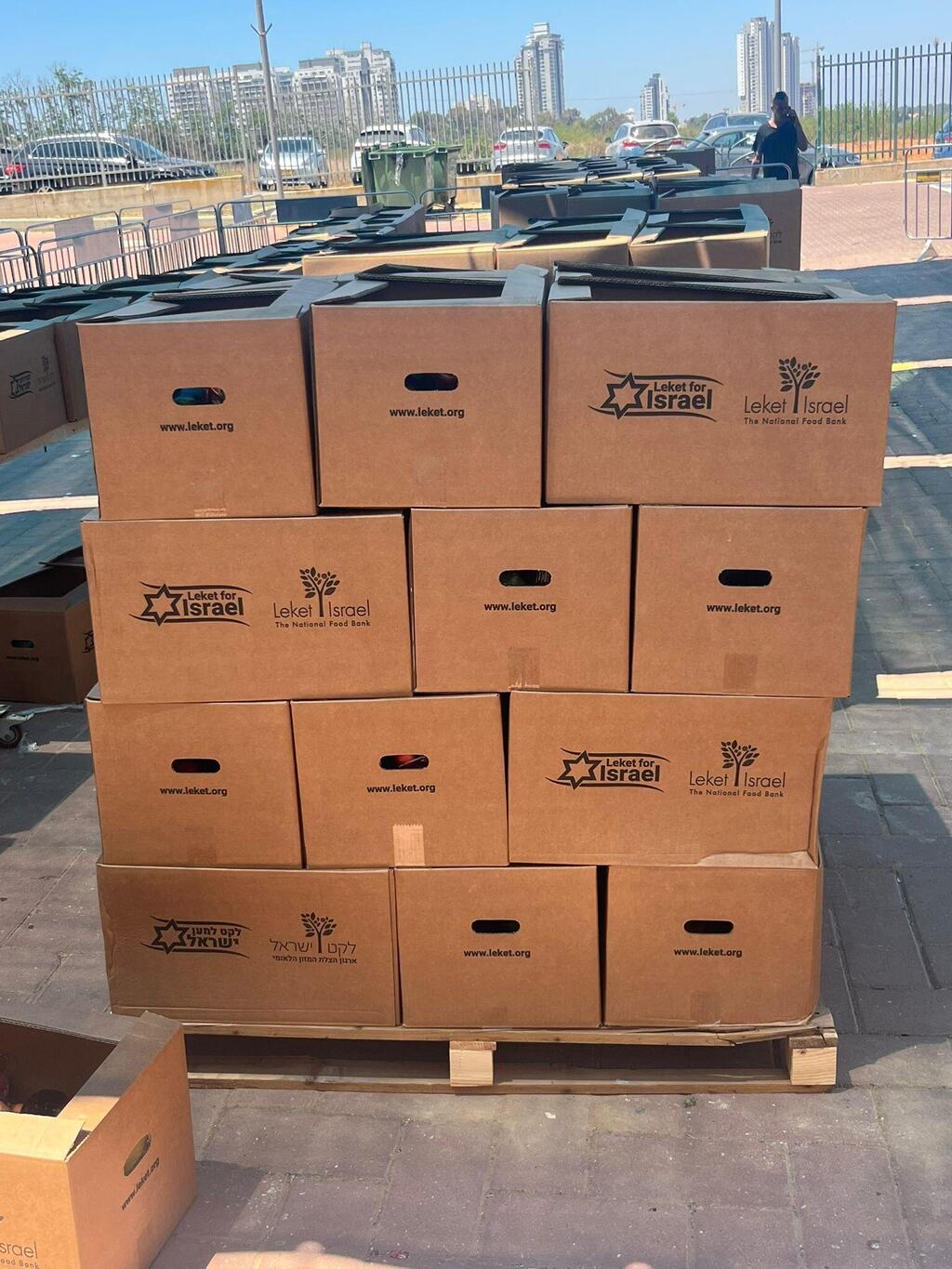 Leket Israel food deliveries 