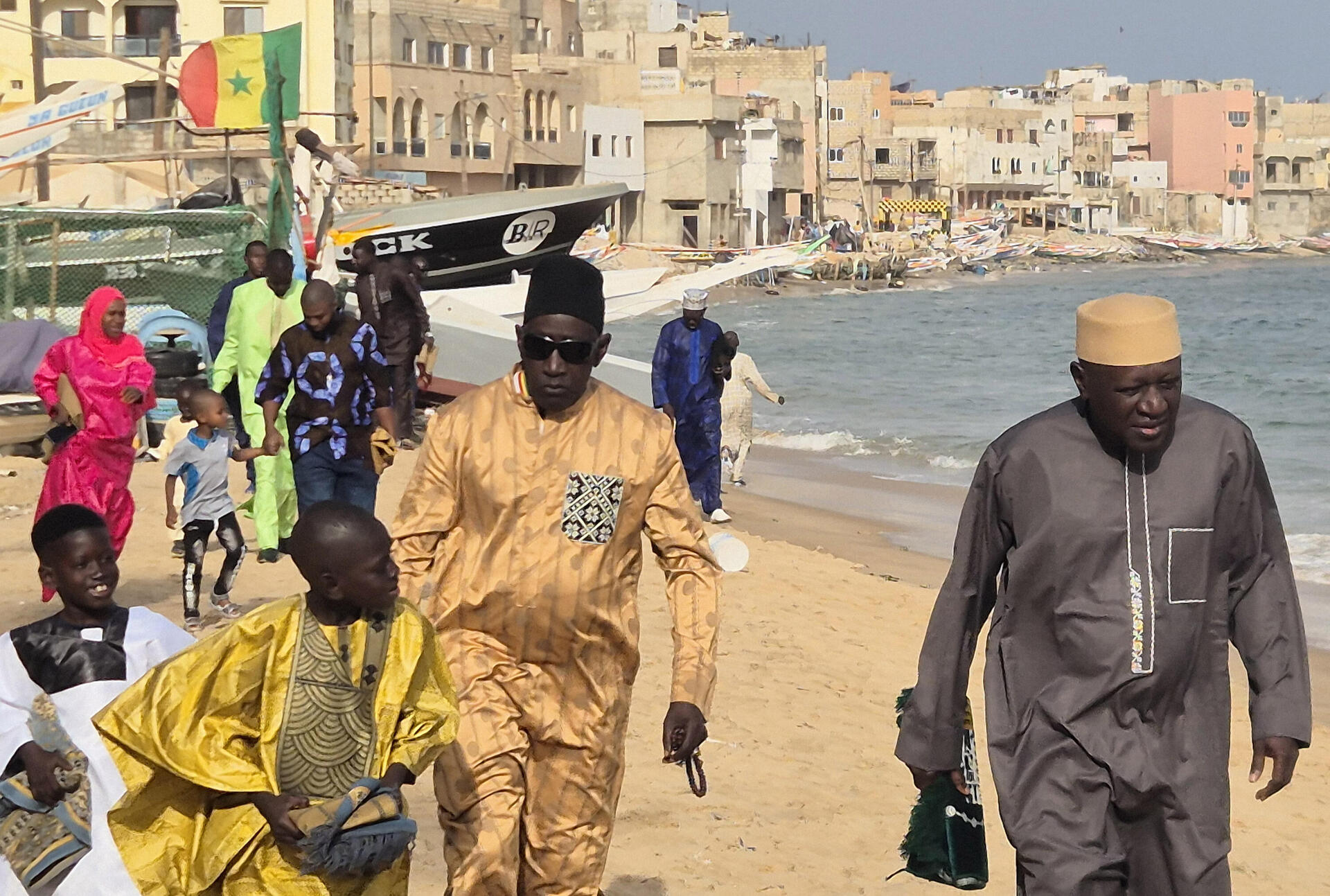 בחוף של סנגל 