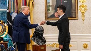 עידן אלכסנדר עם טראמפ בבית הלבן