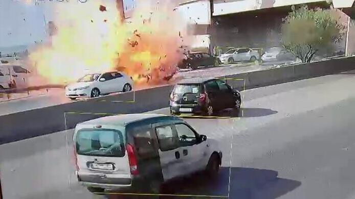 תקיפת רכב בכפר חלדה בלבנון