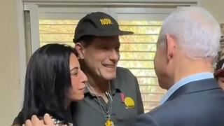תיעוד ראשון מתוך המפגש כעת בניר עוז: ראש הממשלה נתניהו ועינב צנגאוקר