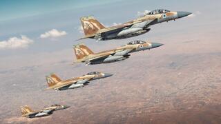 מטוסי F-15 בדרכם לתקיפה באיראן