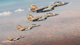 מטוסי F-15 בדרכם לתקיפה באיראן