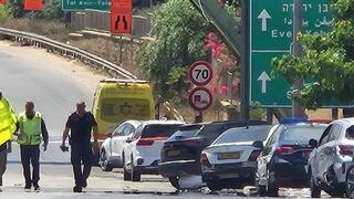  תאונת דרכים בה הולך רגל  (שוטר בתפקיד) נהרג  מפגיעת רכב בשדרות בן גוריון בנתניה
