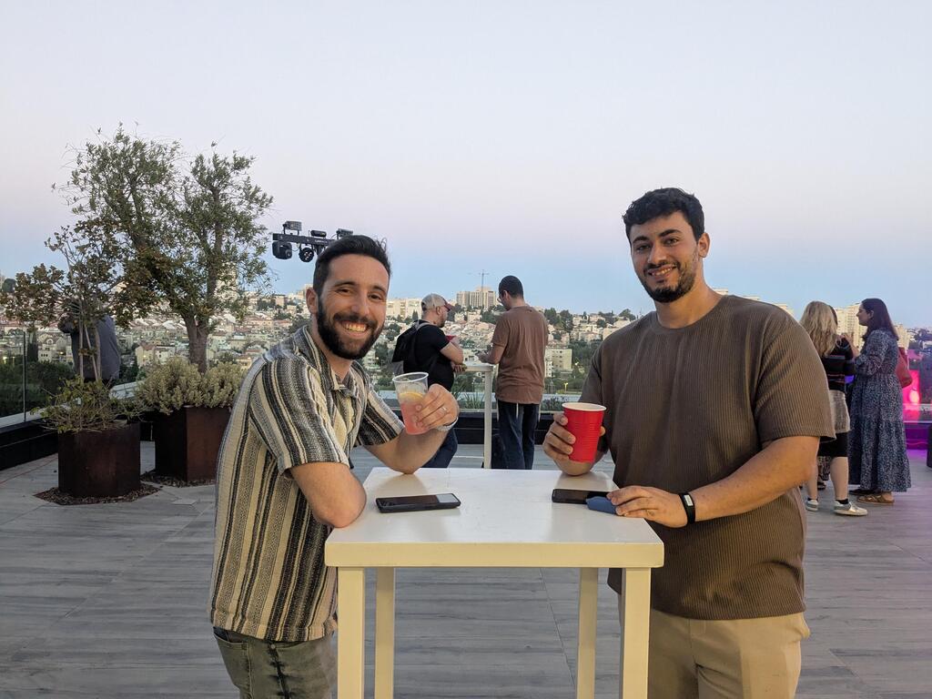 Benjamin Lankin (left) and Daniel Damti (right) 