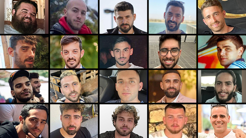 20 חטופים בחיים