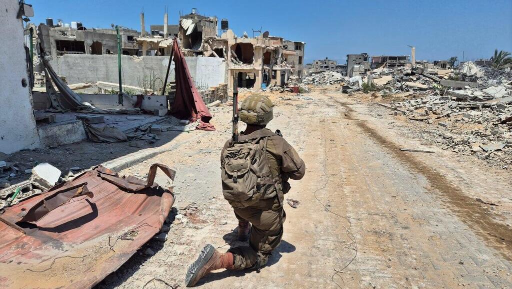 ליאור בן עמי עם סא"ל י', מג"ד נחשון של חטיבת כפיר