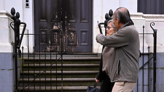 נזק נגרם לדלת הכניסה בבית הכנסת במלבורן