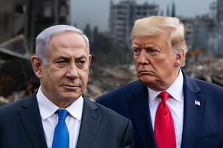 Биньямин Нетаниягу. Дональд Трамп