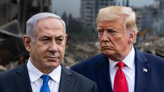 Биньямин Нетаниягу. Дональд Трамп