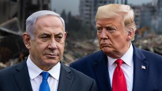 Биньямин Нетаниягу. Дональд Трамп