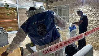 זירת הרצח בצור באהר במזרח ירושלים