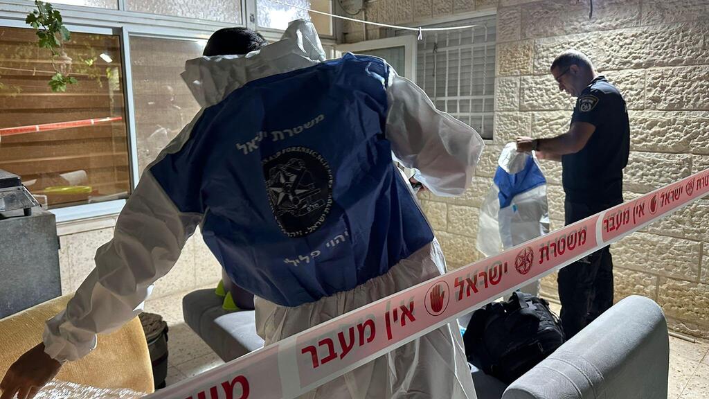 זירת הרצח בצור באהר במזרח ירושלים