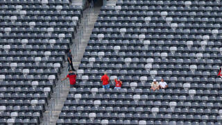 היציעים הריקים בניו ג'רזי במהלך גביע העולם למועדונים