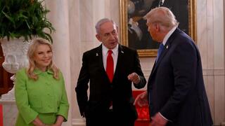 פגישתם של ראש הממשלה בנימין נתניהו ונשיא ארה"ב דונלד טראמפ בוושינגטון