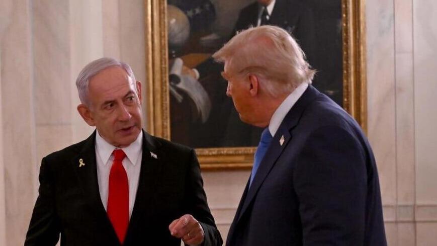 Benjamin Netanyahu, Donald Trump (Photo: Avi Ohayon, GPO) פגישתם של ראש הממשלה בנימין נתניהו ונשיא ארה"ב דונלד טראמפ בוושינגטון