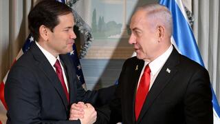 ראש הממשלה נתניהו ומרקו רוביו במהלך ביקורו בוושינגטון