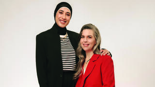 ליאת שימה שפרברג (מימין) ורימה פדילה